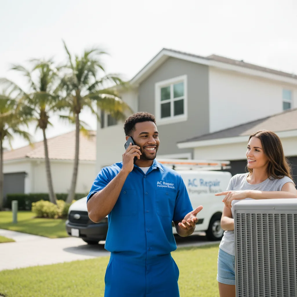 AC Repair Pompano Beach customer support in Atkins